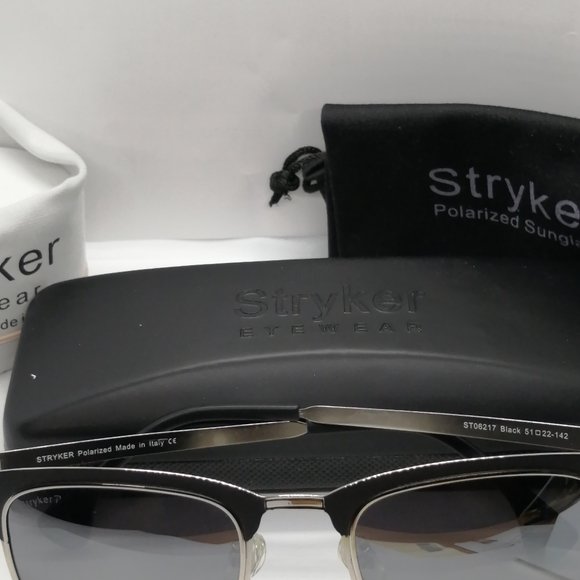 New Stryker Polarized Sunglass ST06217 Black Mirro - Picture 6 of 10